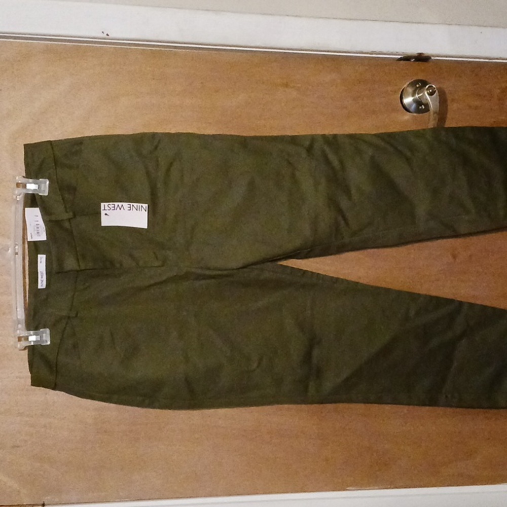 Nine West Olive Green Trousers